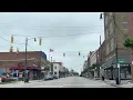 Historic DownTown Henderson North Carolina in 4K