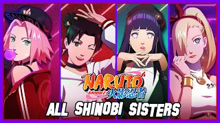 Download REVIEW • INO • TENTEN • HINATA • SAKURA • ALL  SHINOBI SISTERS • NARUTO MOBILE MP3