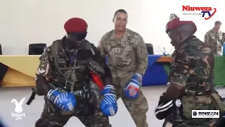 KOMANDO Wa JWTZ Vs KOMANDO USA WAKIONESHA UBABE WAO 