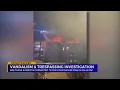 New Sumner County courthouse vandalized before fire