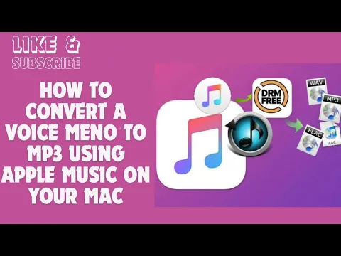 Download MP3 How to Convert a Voice Memo to MP3 using Apple Music on your Mac