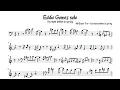 Eddie Gomez Transcription - You must believe in spring solo - Bill Evans trio