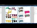 How to Convert Text to Shape in Walsworth