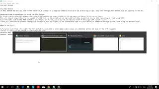 PHP tutorial creating Login form using POST method
