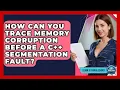 How Can You Trace Memory Corruption Before A C Segmentation Fault - Learn To Troubleshoot