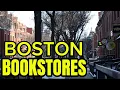 Silent Bookstore Tour BOSTON CAMBRIDGE