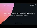 Gradient Tutorials Getting started with Gradient Notebooks Part 2