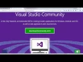 Visual Studio Community 2015 with Update download offline install from ISO file