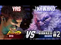 SF6 ▰ YAS (Ryu) vs KAWANO (#2 Ranked Akuma) ▰ High Level Gameplay