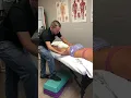 IASTM technique for a hamstring strain