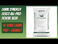 REVIEW 2026 Lawn Synergy Lesco All-Pro Fescue Seed Features
