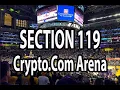 Lakers Game Experience Amazing 100 Level Views from Section 119