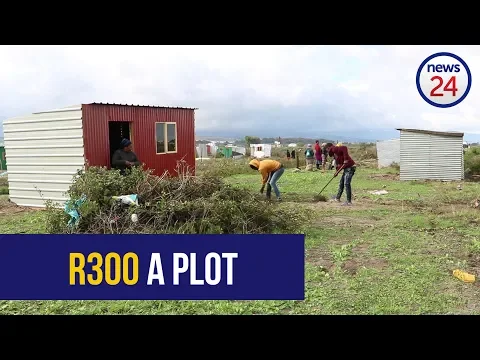Download MP3 WATCH: Land occupiers sell plots for a pittance in Cape Town