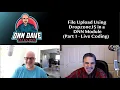 File Upload Using DropzoneJS in a DNN Module Part 1 - Live Coding
