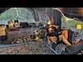 Download Lagu Extreme Camping in Heavy Rain with My Dog . 2-Room Inflatable Tent . Sound of Rain ASMR