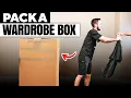 Packing A Wardrobe Box Professional Packing Tutorials Top Team Moving