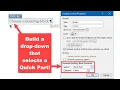 Quick Parts vs AutoText When is one a better choice