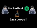HackerRank Java Loops II Step By Step Solution