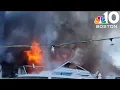 Crews battling house fire in Lynn