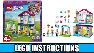LEGO Instructions: How to Build LEGO 4+ Stephanie's House - 41398 (LEGO FRIENDS)