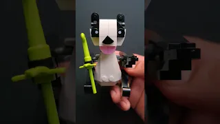 Building a Giant Lego Panda! So Cute!