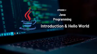 Java Programming for Beginners Introduction Hello World Program Java Series Episode 1