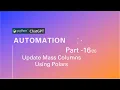 how to update mass data using Polars DataFrame