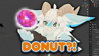 Making a DONUT in Blender Part 2
