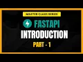 FastAPI Tutorial For Beginners Build Python REST API Part 1 2026