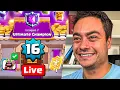 LEVEL 16 + Pushen tot Ultimate Champion op Clash Royale!!