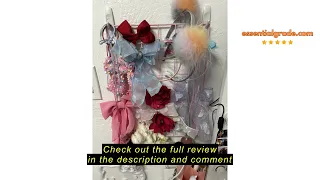 Review YOKIVE Iron Wire Grid Panel Decorative Panels Board Photo Pictures Display Holders Hanging
