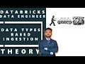 Databricks Ingestion methods based on Data types