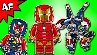 Lego Marvel IRON MAN Detroit Steel Strikes 76077 Speed Build