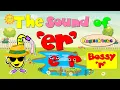 Bossy r Controlling r Long Vowel er Two Syllable Words - Phonics Mix