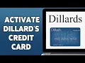 How To Activate Dillard s Credit Card 2024 Dillard s Card Activation Guide