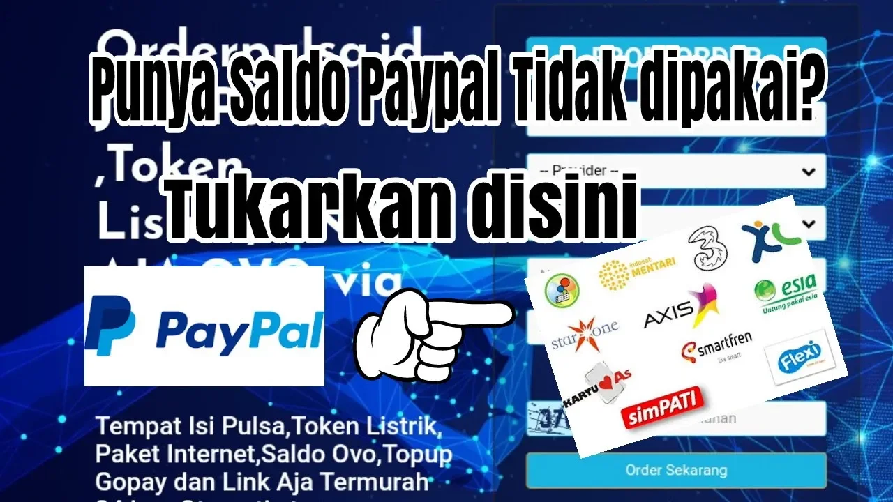 CARA MUDAH ISI SALDO PAYPAL MELALUI REKENING OVO | TOP UP SALDO PAYPAL Link daftar .... 