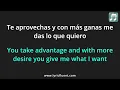 Prince Royce - Carita De Inocente Lyrics English Translation - Spanish and English Dual Lyrics