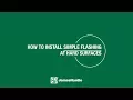 How to Install Simple Flashing at Hard Surfaces