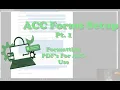 ACC Forms PDF Fillable Form To ACC - Part 1