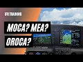 IFR Altitudes Explained MEA MOCA OROCA on Low Enroute Chart Minimum Altitudes for Enroute IFR