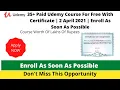 35 Paid Udemy Course For Free With Certificate 2 April 2021 Enroll As Soon As Possible