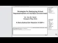 A data capture automation and reporting session in ESP-r