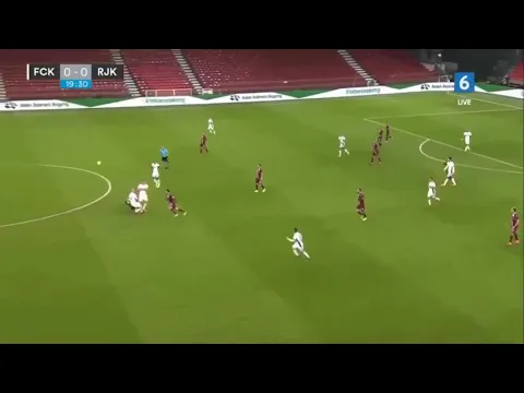 Download MP3 Crazy clumsy own goal during soccer game FC Copenhagen vs HNK Rijeka (original footage)