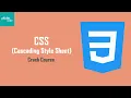 CSS Crash Course for Absolute Beginners In 30 Minutes