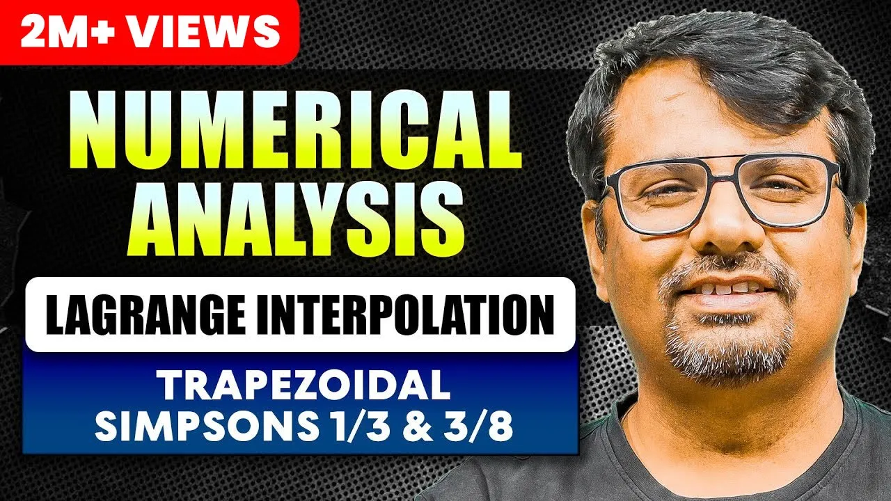 Numerical Integration - Trapezoidal Rule, Simpsons 1/3 & 3/8 Rule