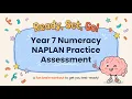 NAPLAN Year 7 Numeracy Practice Test - 40 Questions with Answers