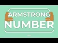 Armstrong Number GeeksforGeeks