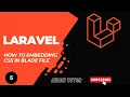 How to Link CSS in Laravel Blade File How to Add CSS in Laravel Blade File