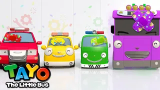 Belajar Warna dengan Mobil | Edukasi | Lagu Anak-anak | Tayo Bahasa Indonesia