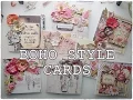 8 Boho Style Cards Tutorial Maremi s Small Art
